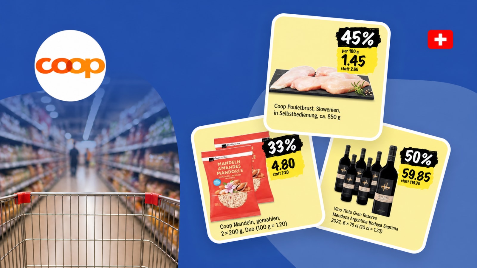 Neue Coop Aktionen ab 22.10.